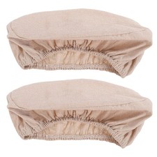 2 pezzi Fodera ovale in tessuto per cestini da lievitazione del pane Fodera per