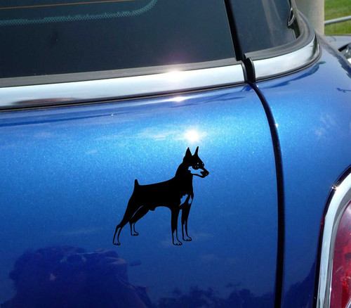 Miniatura dettagliata pinscher - miniatura,