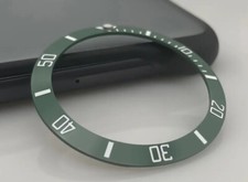 ROLEX SUBMARINER BEZEL LUNETTA IN CERAMICA VERDE HULK  LUMINESCENZA TURCHESE