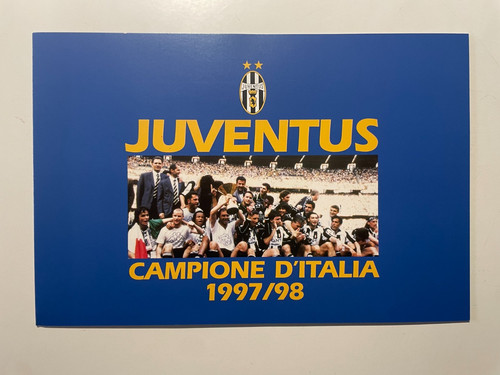 1998 bolaffi folder juventus - 1998,