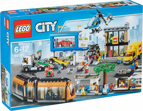 Lego city piazza - city:,