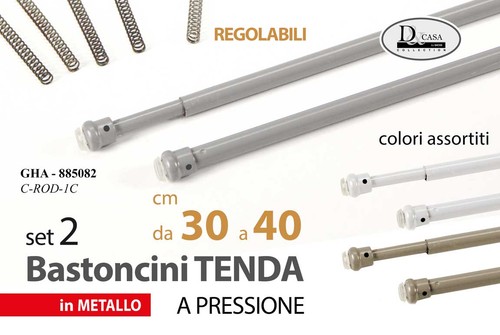 Set aste bastone tenda - set,