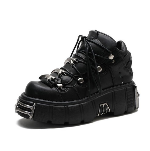 Stivali donna rock nuovi tacco