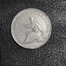 Moneta 500 L in argento rara centenario dell'unità d'Italia  1861/1961