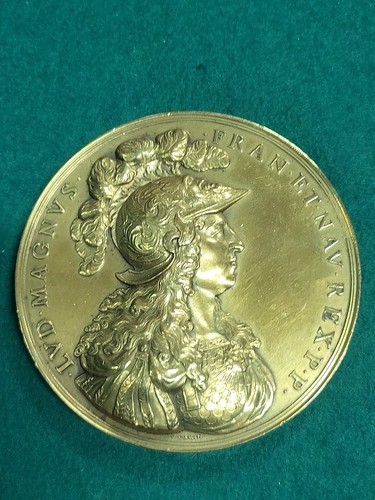 Medaglia tavolo bronzo - tavolo, in