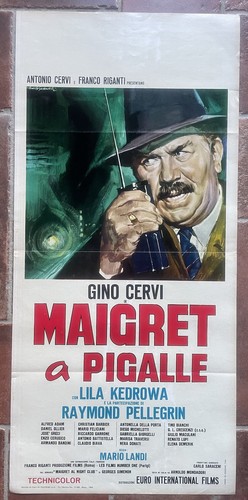 Locandina maigret pigalle - locandina, a