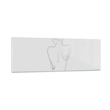 Quadro vetro 90x30cm corpo - quadro, su