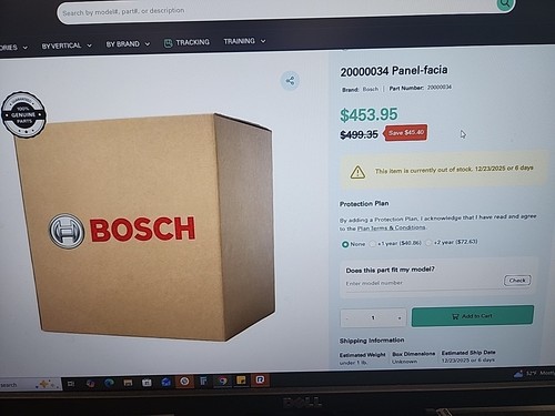 20000034 pannello facia bosch - pannello-facia,
