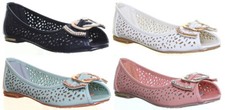 Ballerine tela donna con - in,