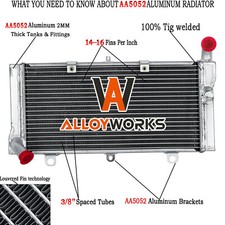3 Row Aluminum Radiator for