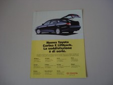 advertising Pubblicità 1994 TOYOTA CARINA E LIFTBACK