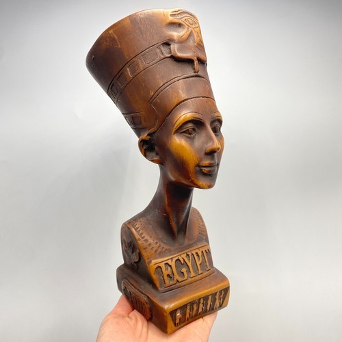 Statua busto nefertiti vintage - busto,