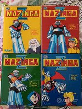 Fumetti Mazinga Z Salani serie completa 1-2-3-4