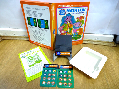Intellivision math fun - intellivision,