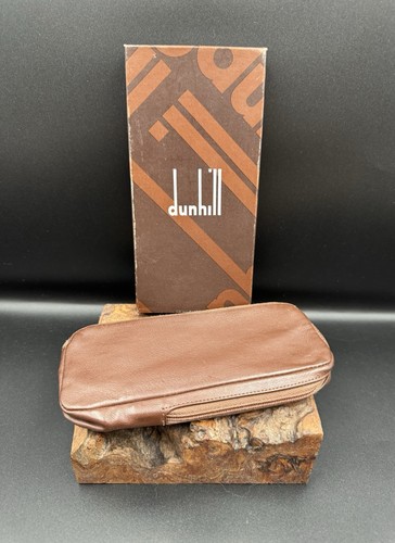 Vintage dunhill brown leather - dunhill,