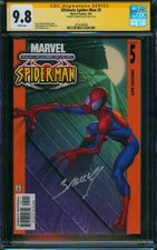 Ultimate Spider-Man #5 ⭐ CGC 9.8 SS FIRMATO da MARK BAGLEY ⭐ Marvel Comic 2001