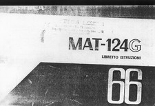 " YASHICA MAT- 124 G " MANUALE DI ISTRUZIONI IN ITALIANO su " FOTOCOPIA ! "