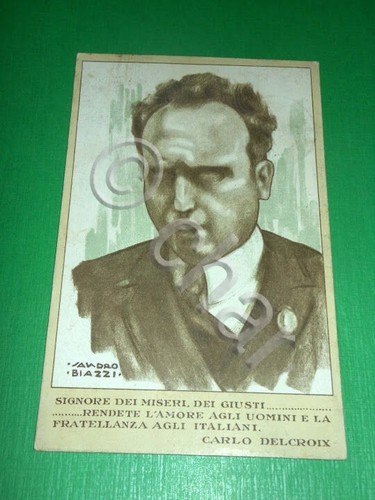 Cartolina carlo delcroix - cartolina,