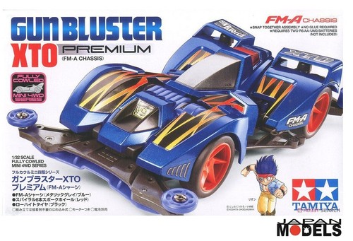 Mini 4wd gunbluster xto a - xto, (fm-a