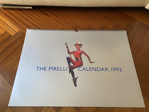 The pirelli calendar 1992 - the,