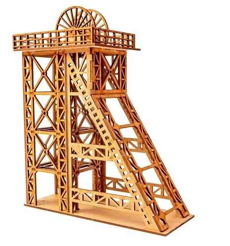 Colliery pit head - 00,