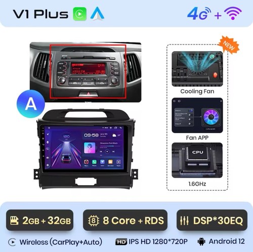 Autoradio kia sportage - autoradio,
