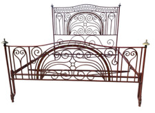 Antico letto in ferro Siciliano epoca  inizi del XIX  secolo