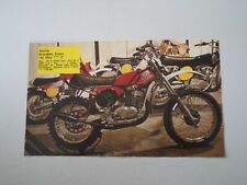 RITAGLIO DI GIORNALE ANNO 1975 - MOTO APRILIA SCARABEO CROSS 125 HIRO