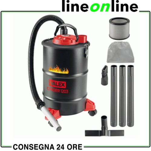 Aspiracenere per ceneri calde