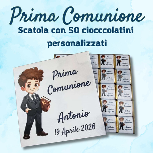 Scatola con cioccolatini - con, 50