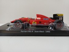 027 1/24 F1 Ferrari F92 A Jean Alesi 1992 Centauria Panini Altaya Salvat Atlas 