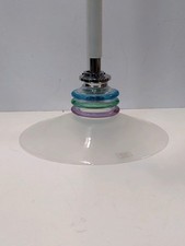 Lampadario  a Sospensione Piatto - Vetro di Murano - 1980 Vintage