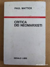 P. Mattick CRITICA DEI