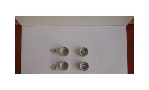 Set cerchi rims gotti - 1/24,