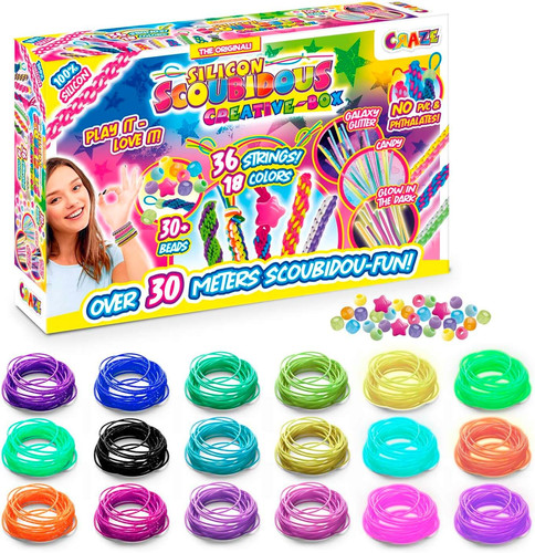 Scoubidou scatola creativa - scoubidou, –