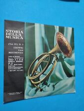 VOL. IV N. 3 STORIA DELLA MUSICA - DISCO 33 GIRI E 1/3  IN VINILE - BEETHOVEN