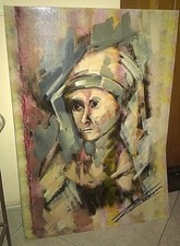 Quadri/Su Cartoncino"TIBERIANO MARILLI 50x70 CERTIFICATA 2016"Allievo Di Guttuso