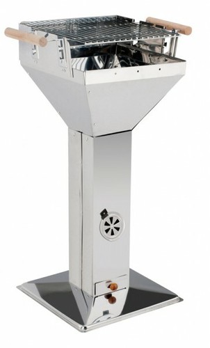 Acciaio inox trichtergrill - acciaio,