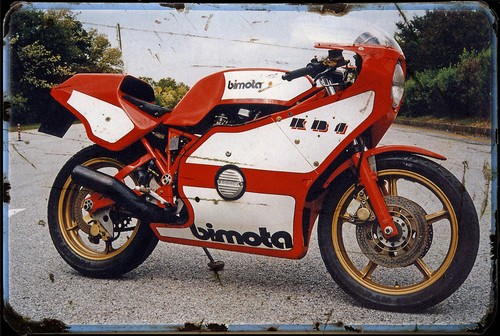 Insegna metallo bimota kb1 - in,