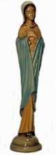 Stylized Madonna, Italian Arte