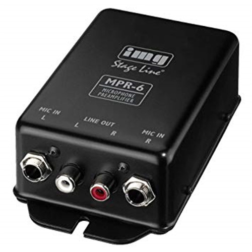 Preampli microfonico stereo - preampli,