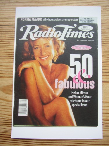 Postcard vtg radio times - radio,