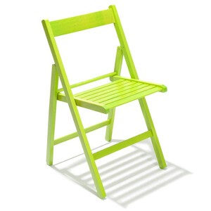 Sedia pieghevole liberty verde - sedia,