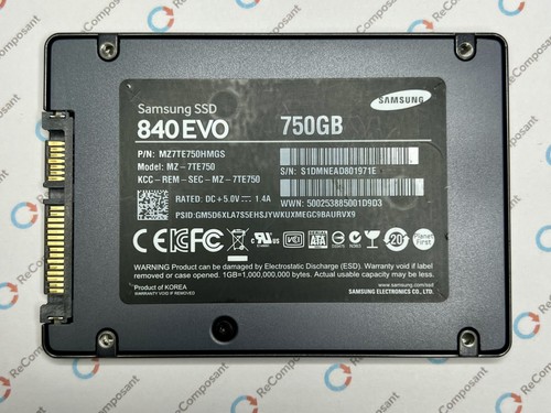 Ssd samsung 840 - evo, 2.5"