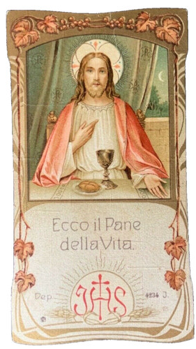 Antico santino holy card - holy,