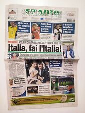 CORRIERE DELLO SPORT 20 GIUGNO 2010 MATRIMONIO ANTONIO CASSANO PORTOFINO