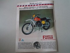 advertising Pubblicità 1976 MOTO FANTIC CABALLERO 125 REGOLARITA' COMPETIZIONE