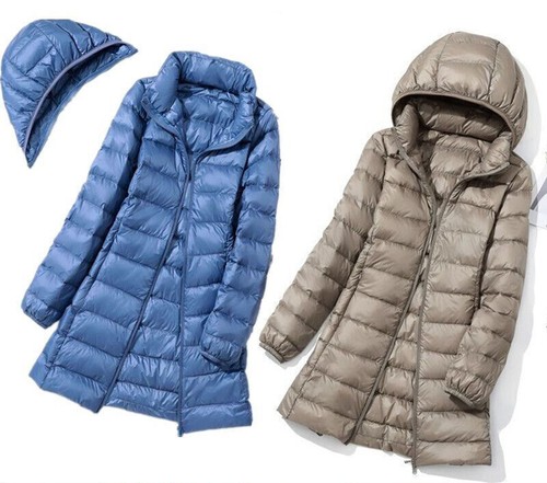 Piumino donna anatra cappotto