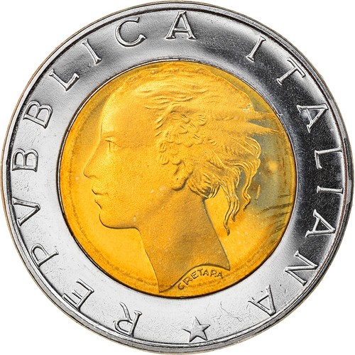 364854 moneta italia 500 - moneta,, italia,