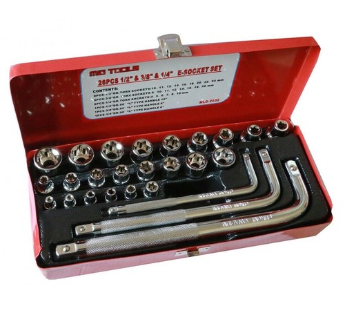 Chiavi bussole torx - 26,